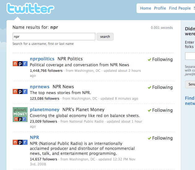 npr search