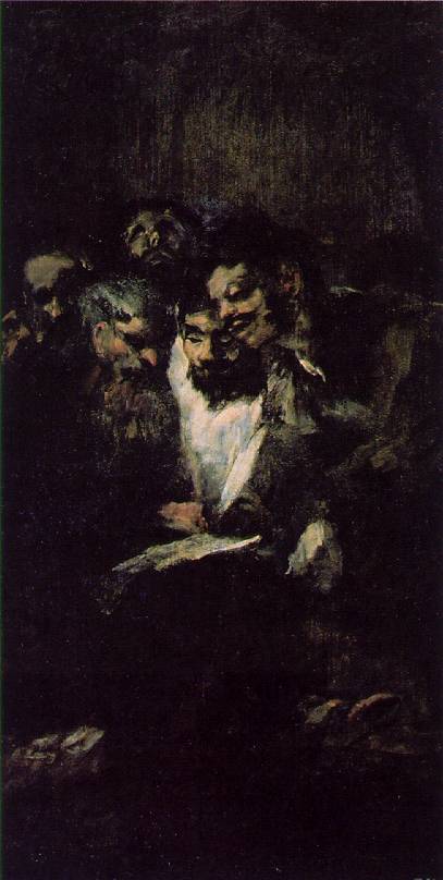 de Goya - Men Reading