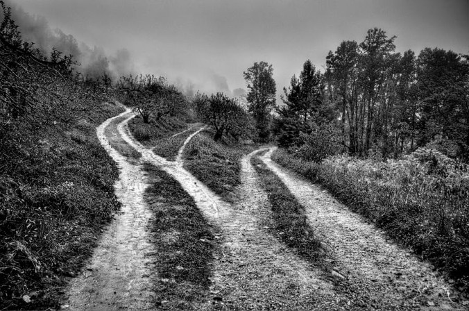 bw-three-paths-meet-williams-cairns-photography-llc